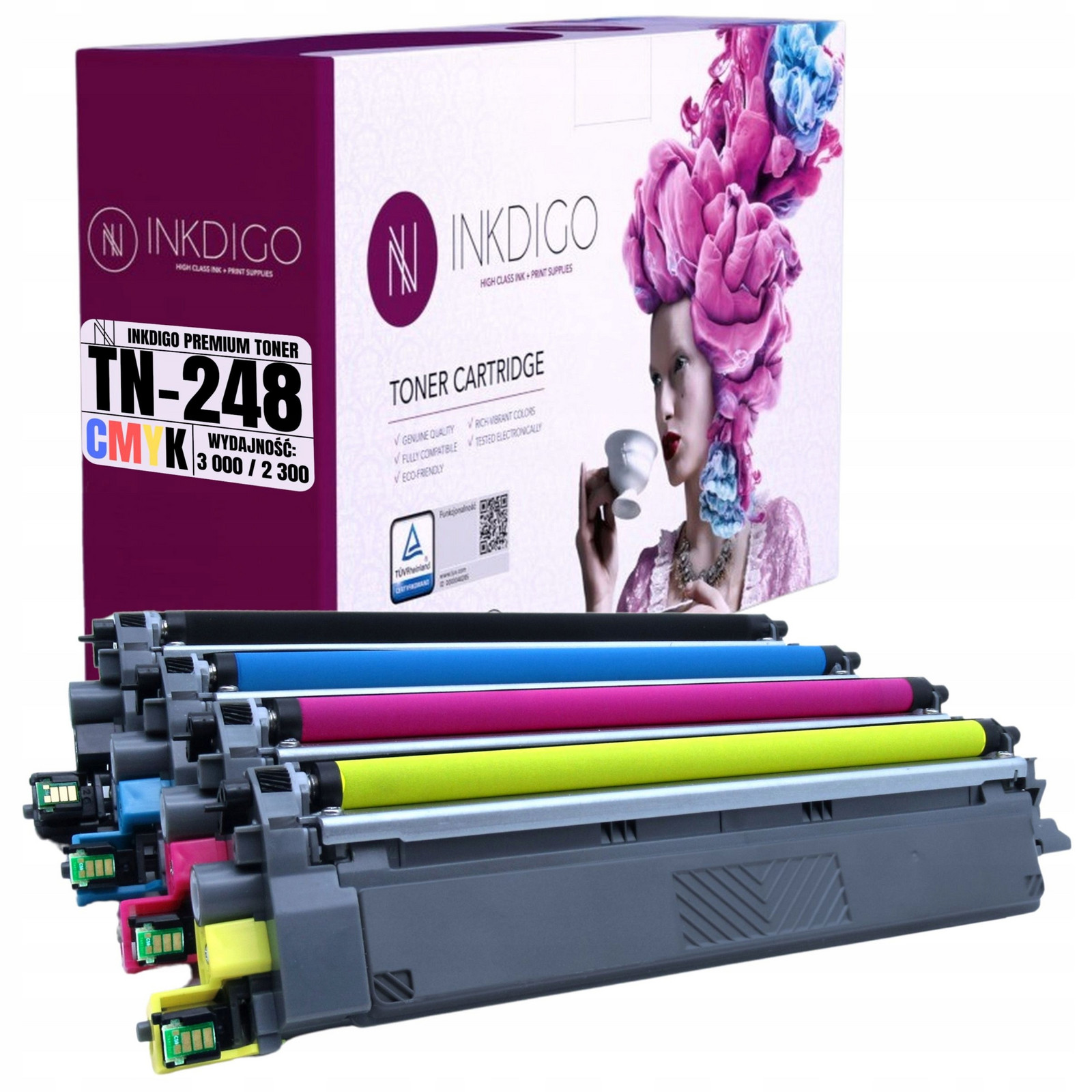 TN248 XL Náhradní Tonery Do Tiskárny Brother DCP-L3520CDW MFC-L3760CDW