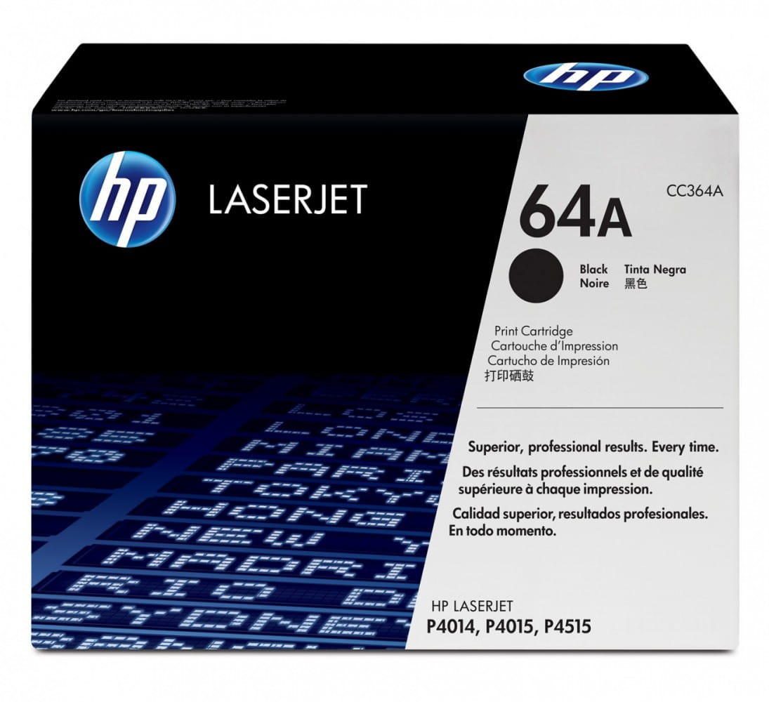 Toner Hp 64A P4014/4514A Černý CC364A
