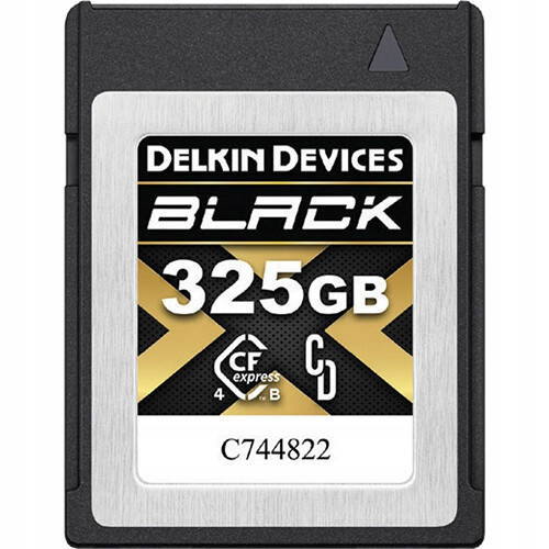 Delkin CFexpress Black R3530/W3250 (4.0) 325GB