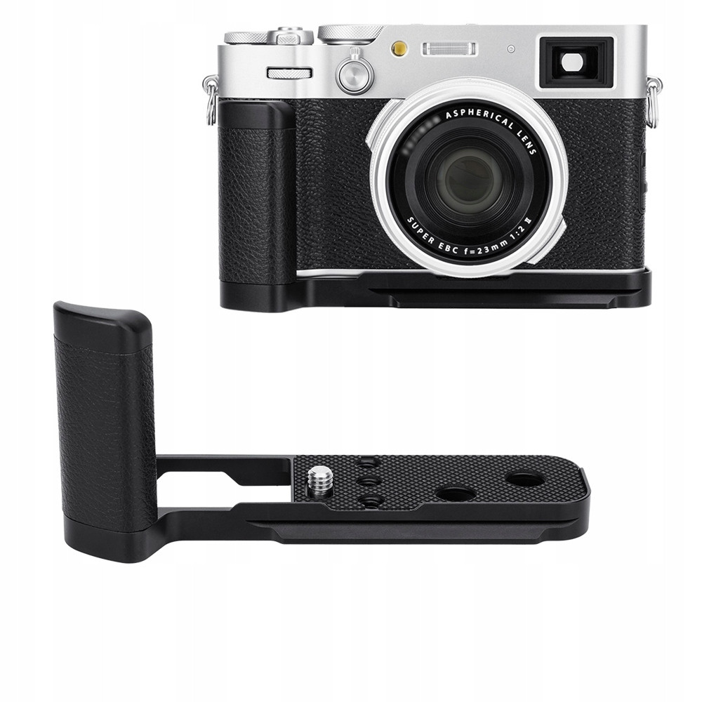 Držák Kolejnice Klec Video Grip Holder 1/4'' pro FujiFilm X100VI X100 VI