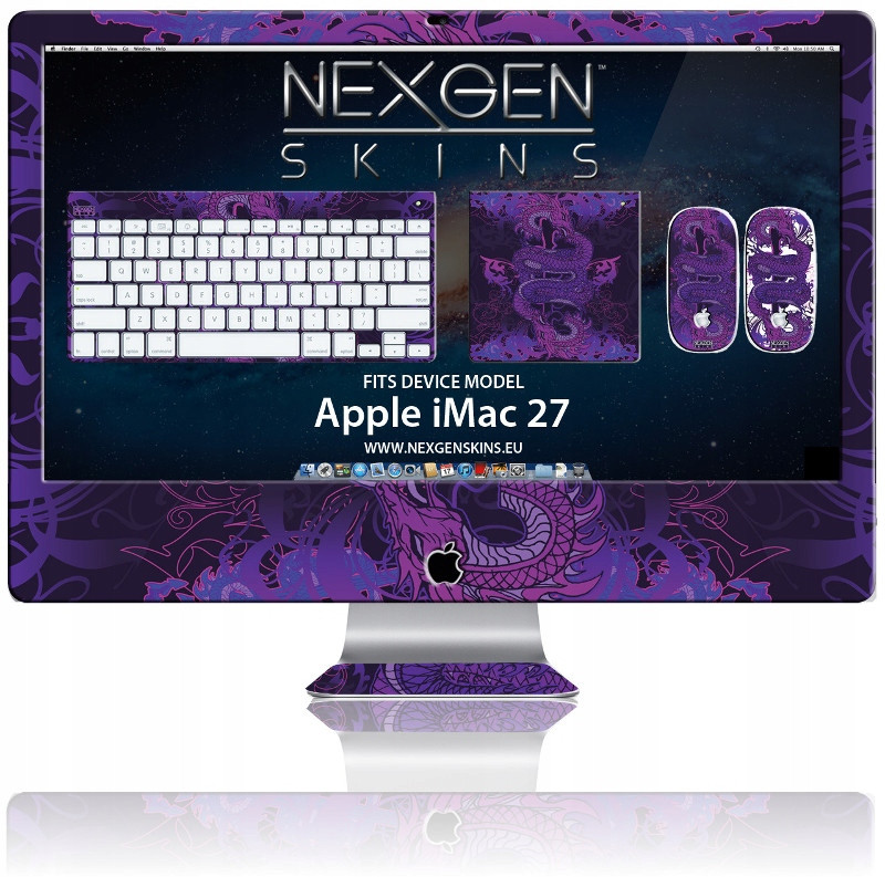 Nexgen Skins Sada skinů na pouzdro s 3D efektem iMac 27