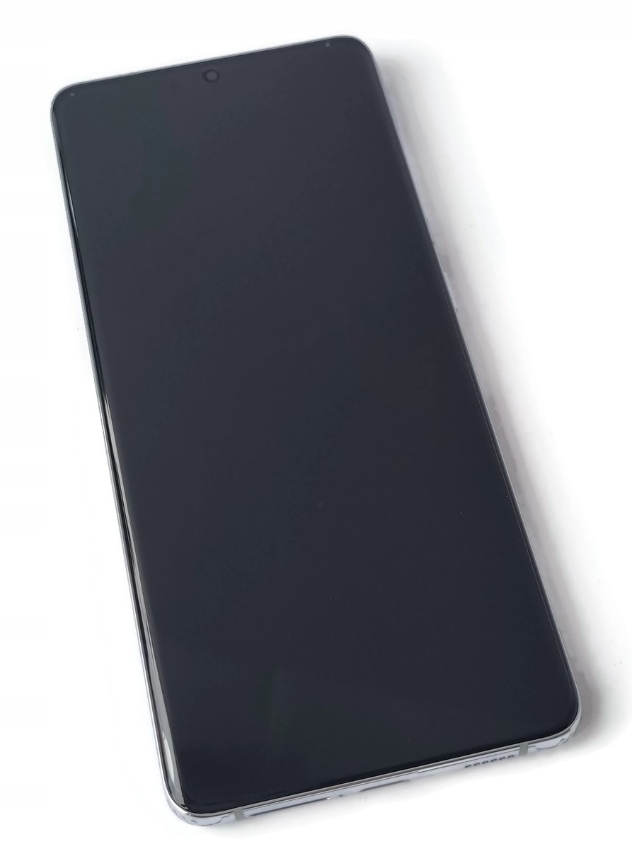 Org LCD displej originální rámeček Samsung Galaxy S21 Ultra G998 stříbrný