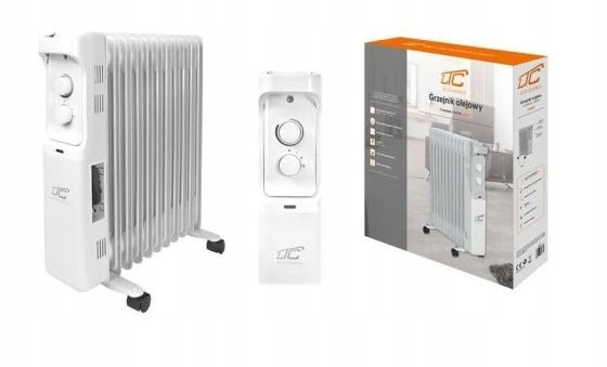 Výkonný olejový elektrický ohřívač Výkonný 2500 W