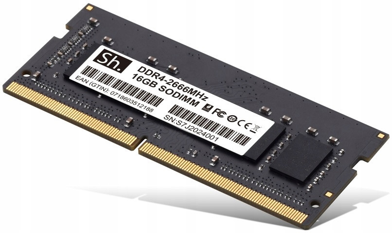 Paměť Ram pro notebook Sh. DDR4 Sodimm 2666mHz 16GB