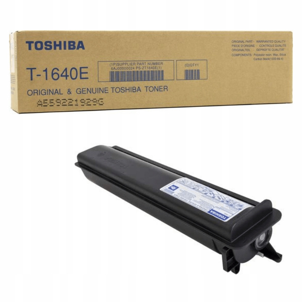 Toner Toshiba T1640E T-1640E výtěžnost 24 000 stran originál číst popis