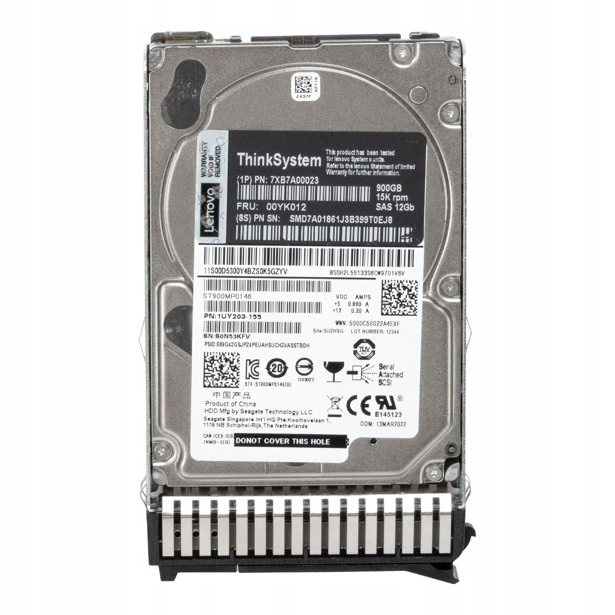 Lenovo 00YK012 7XB7A00023 900GB 15K 256MB SAS-3 2,5'' ST900MP0146