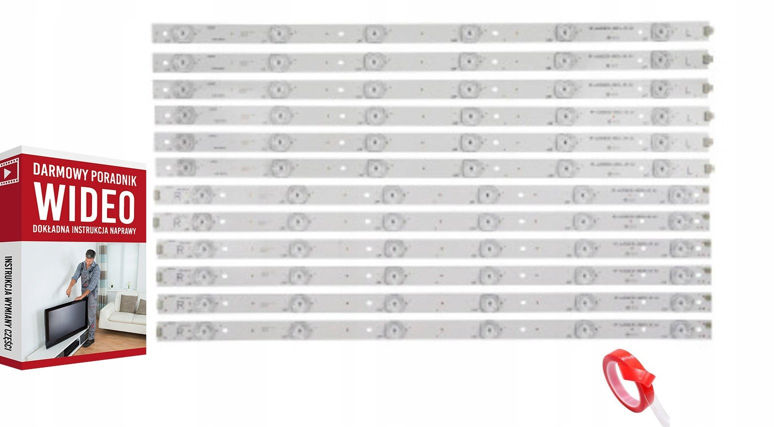 Led lišty Sharp LC-55CFE6241K LC-55CFE6241E LC-55UI8652E LC-55CUF8472ES LC