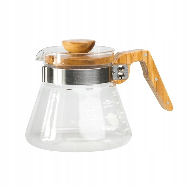 Hario Coffee Server Džbán Olive Wood 600ml