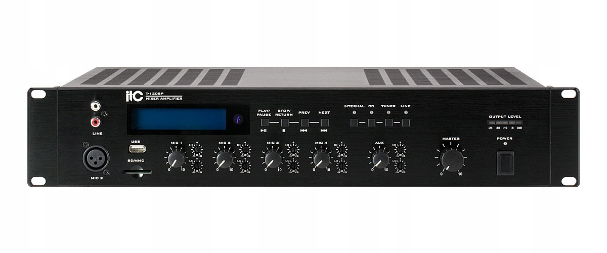 Itc T-120SP Zesilovač mix. 120W 100V 70V