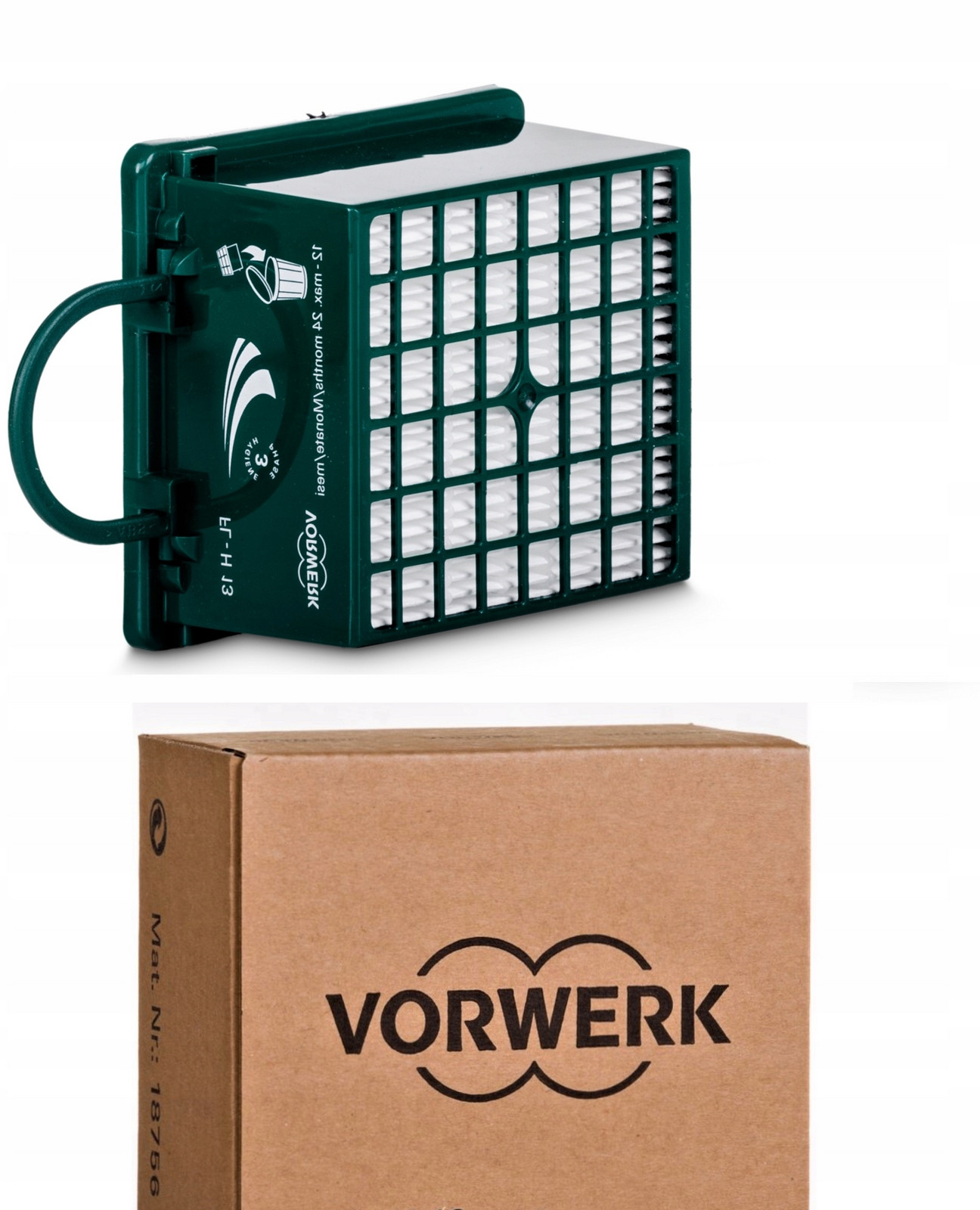 Hepa filtr do vysavače Vorwerk Kobold VK130 VK131 Folletto