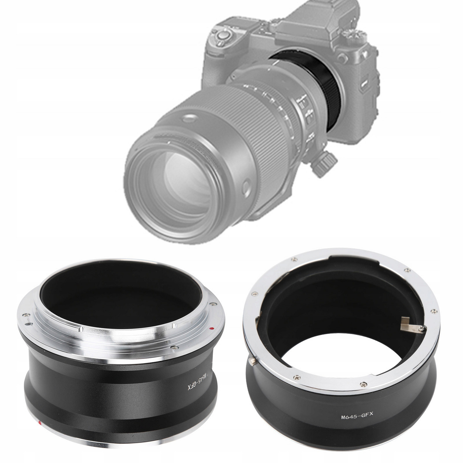 Newyi M645-GFX Adaptér Objektivu Mamiya M645 Pro Fotoaparát Fujifilm Gfx