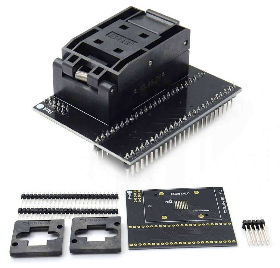 BGA64-->Adaptér PDIP48+10 pro sadu RT809H (zif).