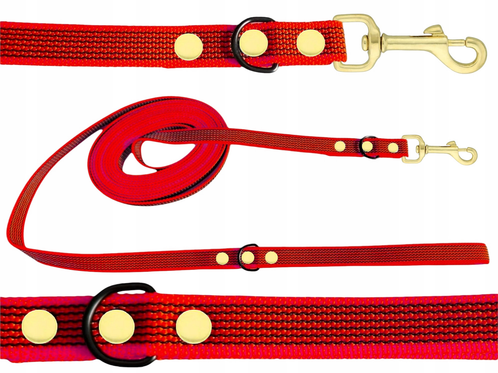 Vodítko Lanko Lonž Městské Pogumované Odolné Silné Protiskluzové 10M 20MM