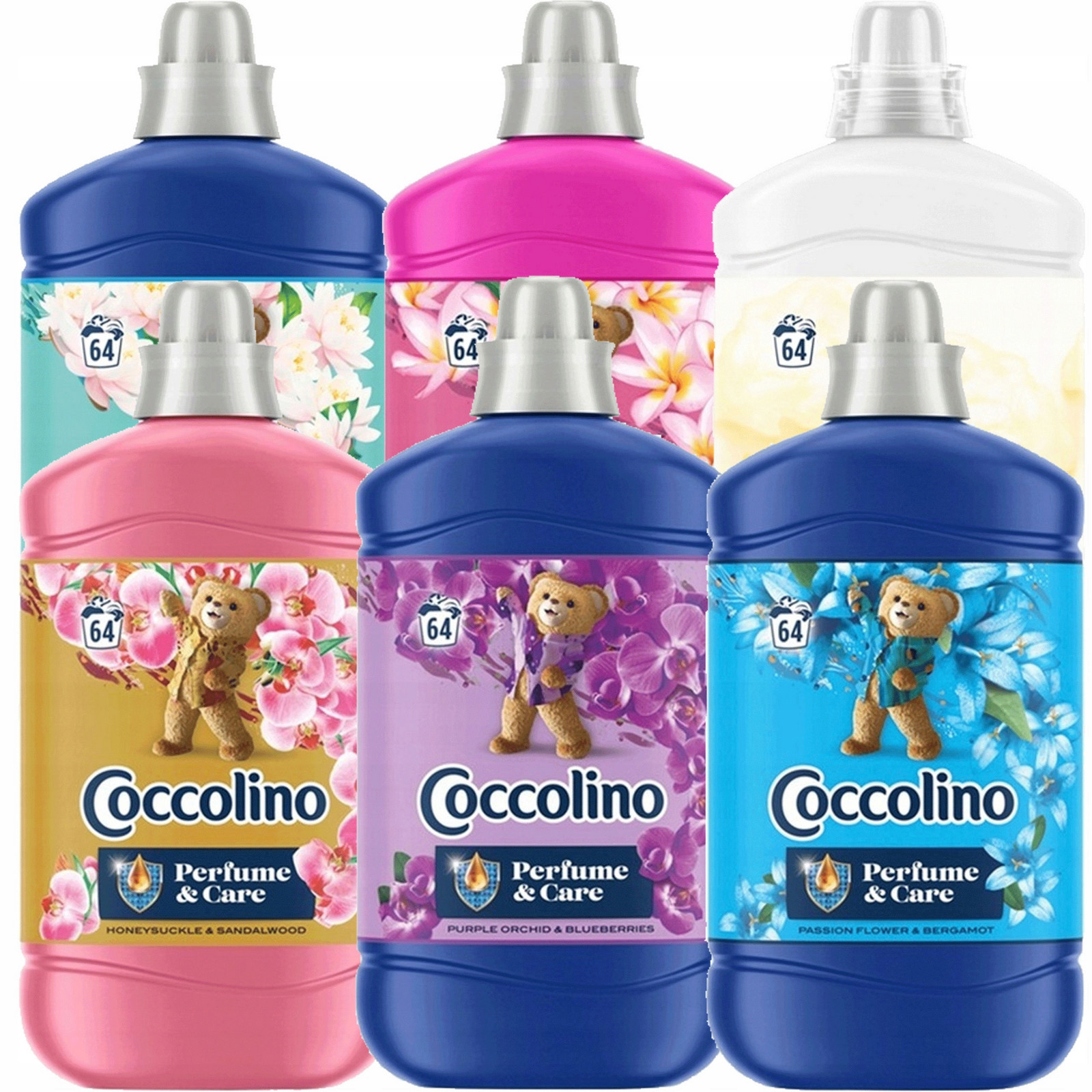 Sada Coccolino Creations Kapalina na oplachování 1,6l x6 mix 9,6l