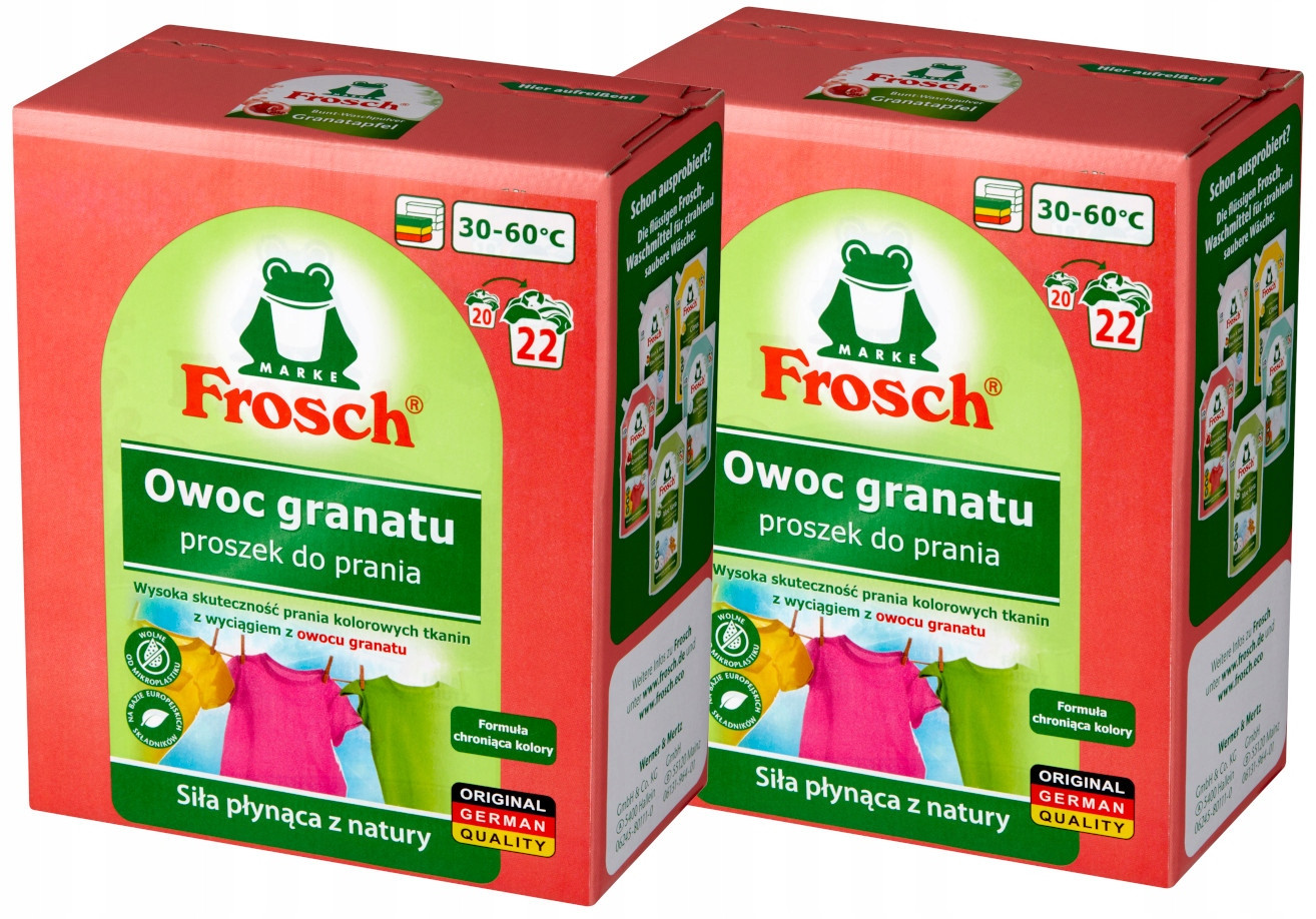 Frosch Ekologický prací prášek Granátové jablko 2,9 kg 44pr