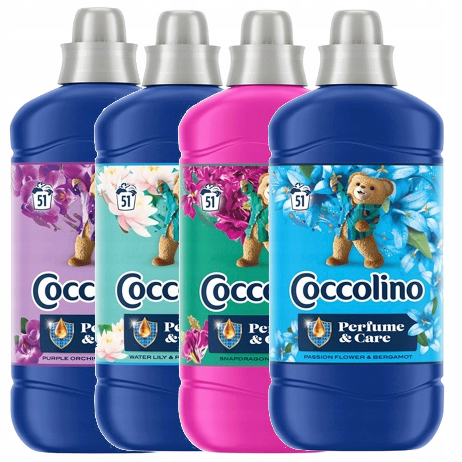 Coccolino Creations Blueberries & Snapdragon set 1,275l x4 MIX 5,1l