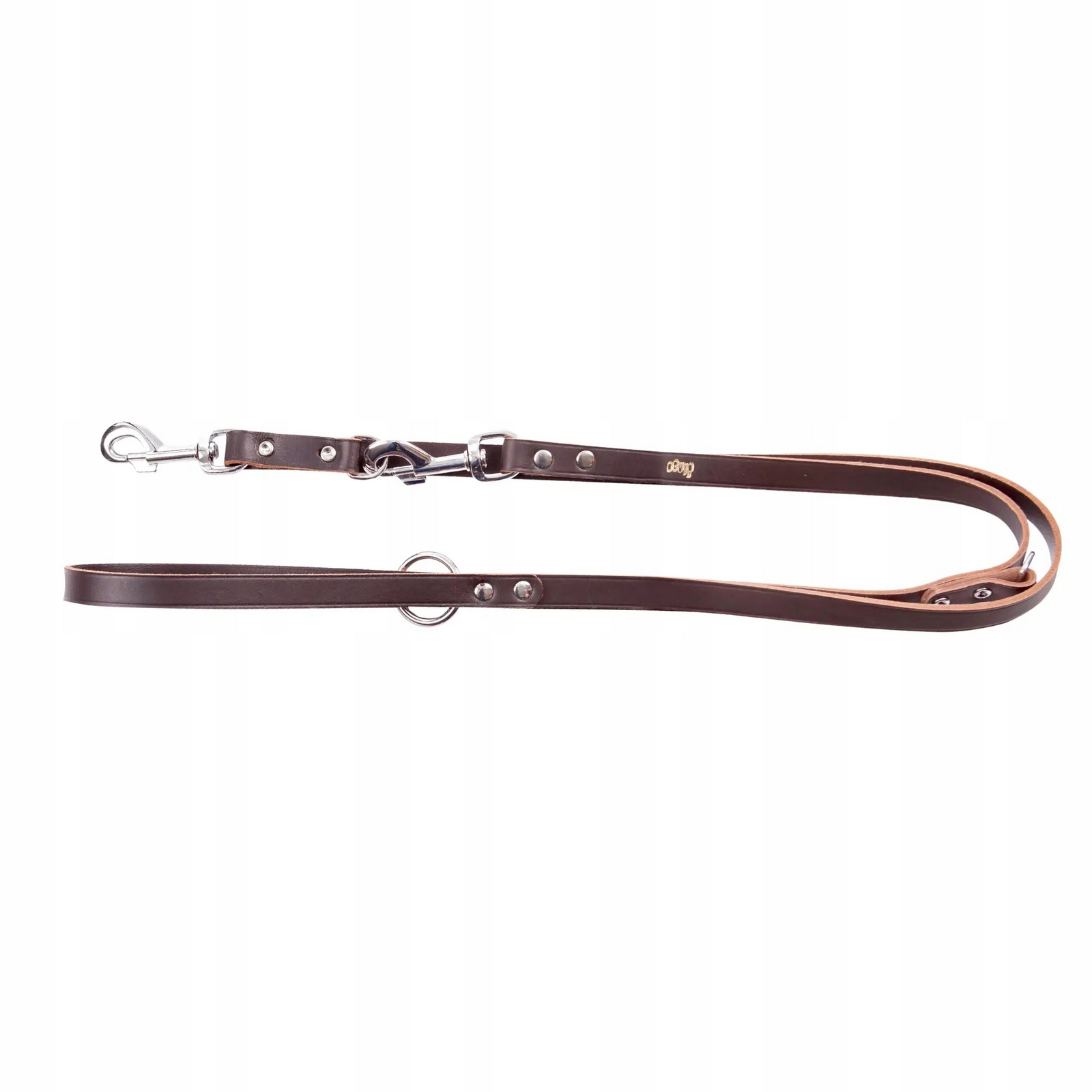 Vodítko Kožené Přepínací Nýtované