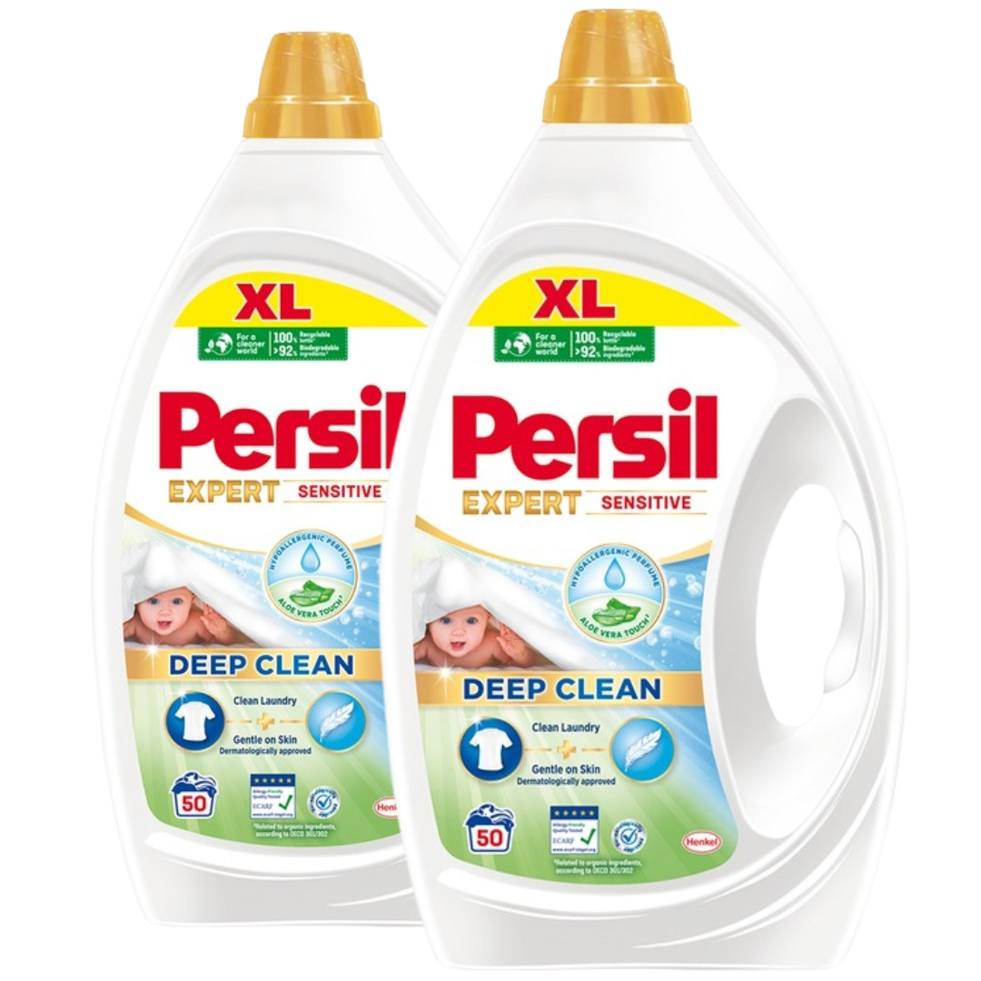 Persil Expert Sensitive Gel na praní dětského oblečení 2,25L 50 praní x2