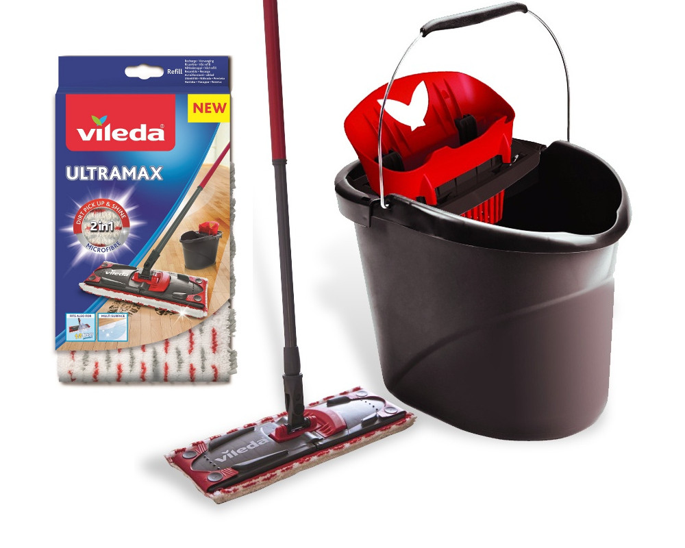 Sada Ultramax Vileda Mop +Vědro +Náhradní náplň