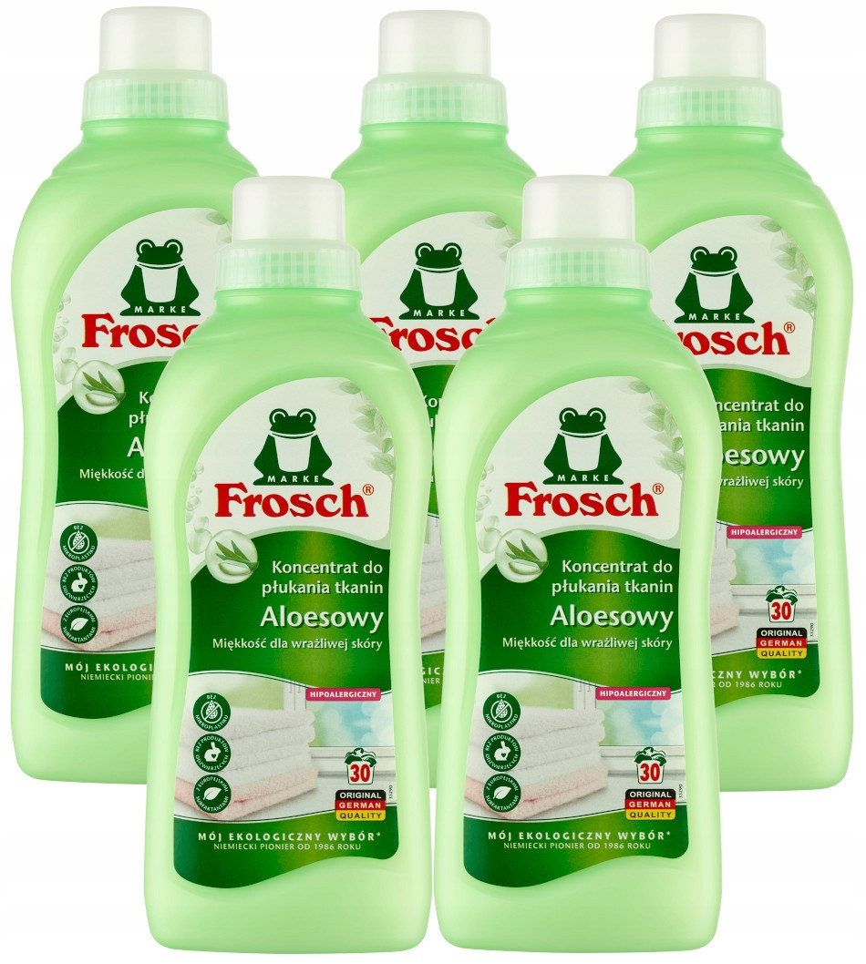 Frosch Ekologický Koncentrát Tekutý avivážní prostředek 750ml x5