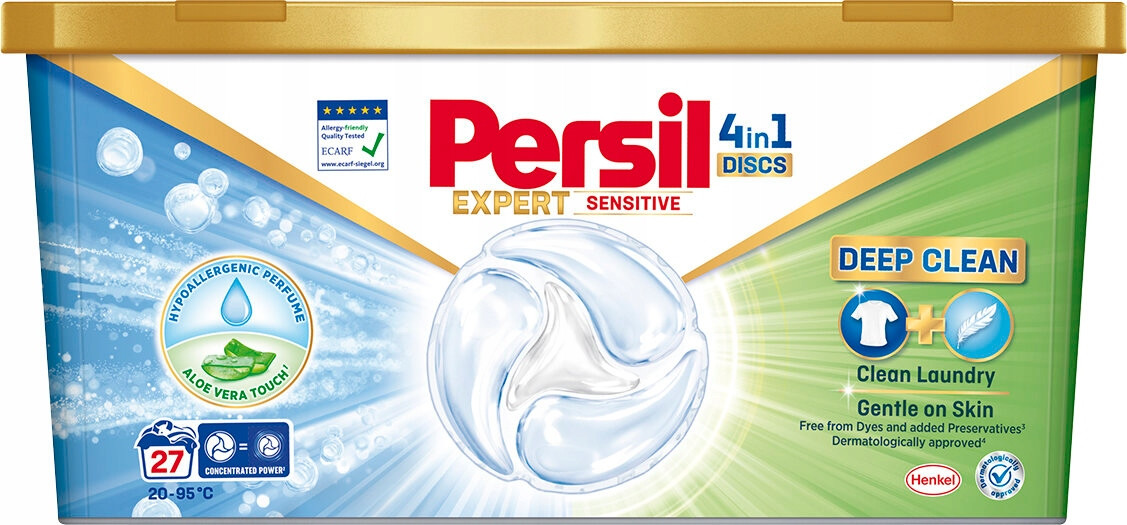 Persil 27P Discs Box Kapsle D/pr. Sensitive /131