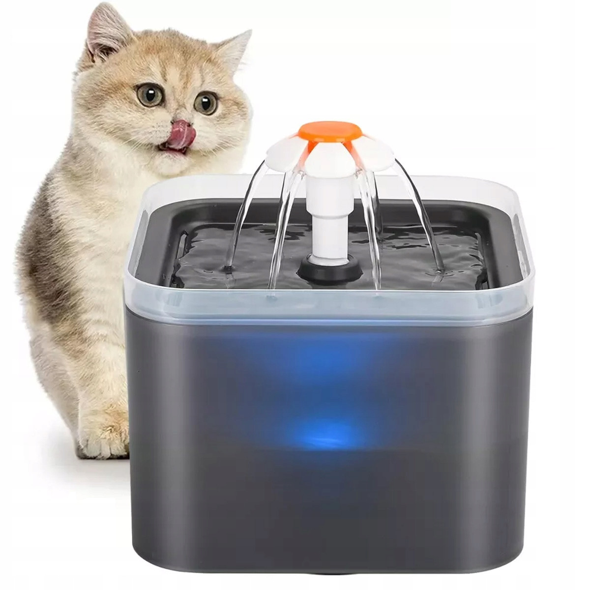 Fontána Pro Zvířata Pro Psy Koček Krmítko Napáječka Miska Na Pití Do Vody