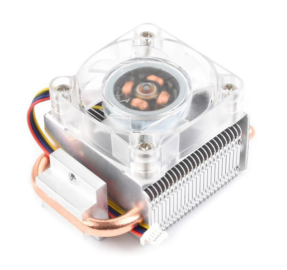 Chladič Raspberry Pi 5, Ice Tower Fan Rgb Led