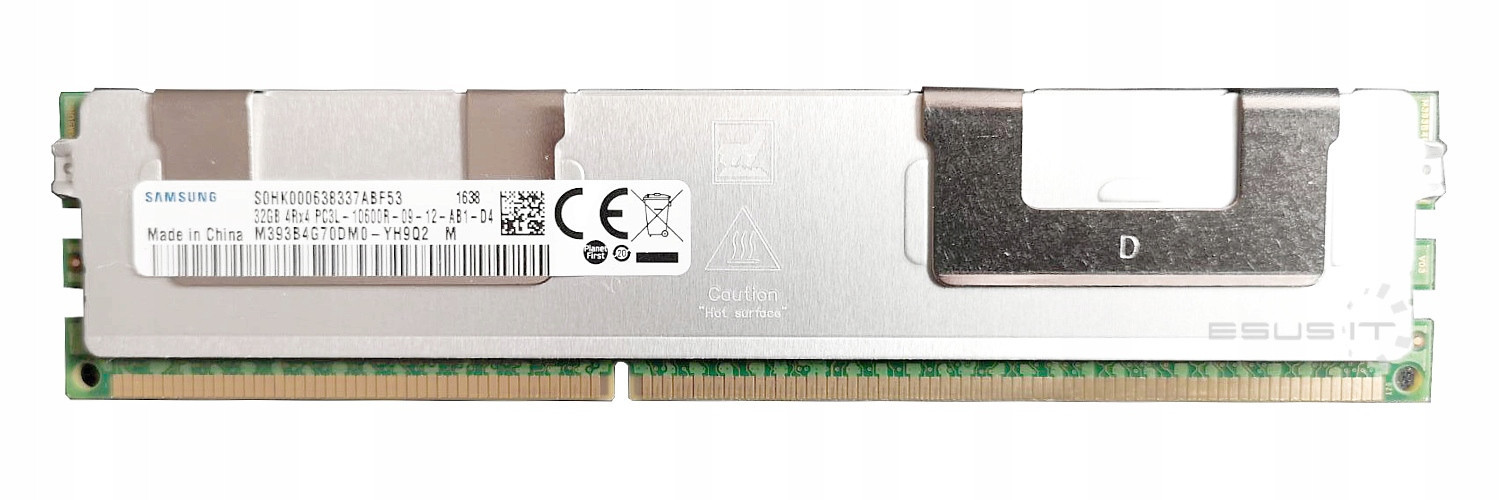 Ram Samsung 32GB DDR3 Ecc Reg 1333MHz M393B4G70DM0-YH9