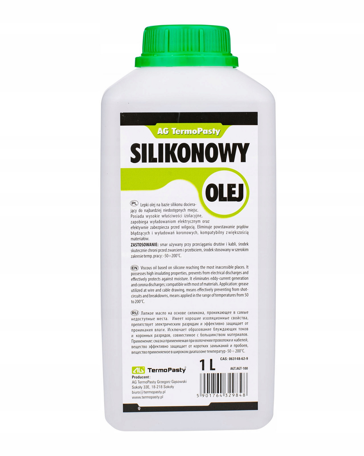 Silikonový olej Ag TermoPasty 1L