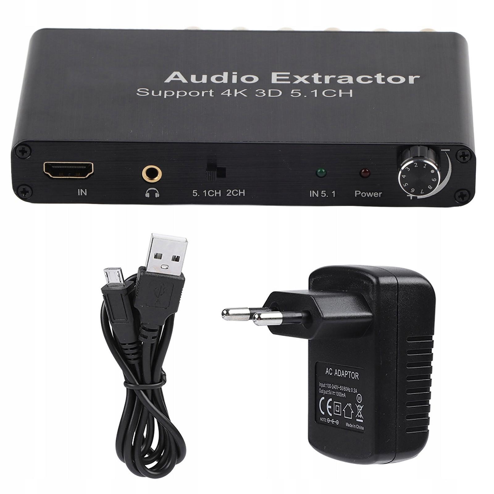 Audio Extractor S Hdmi S Podporou 4K 3D 5.1 Kanálů Extraktor