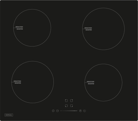 Indukční varná deska Kernau Kih 641-4B
