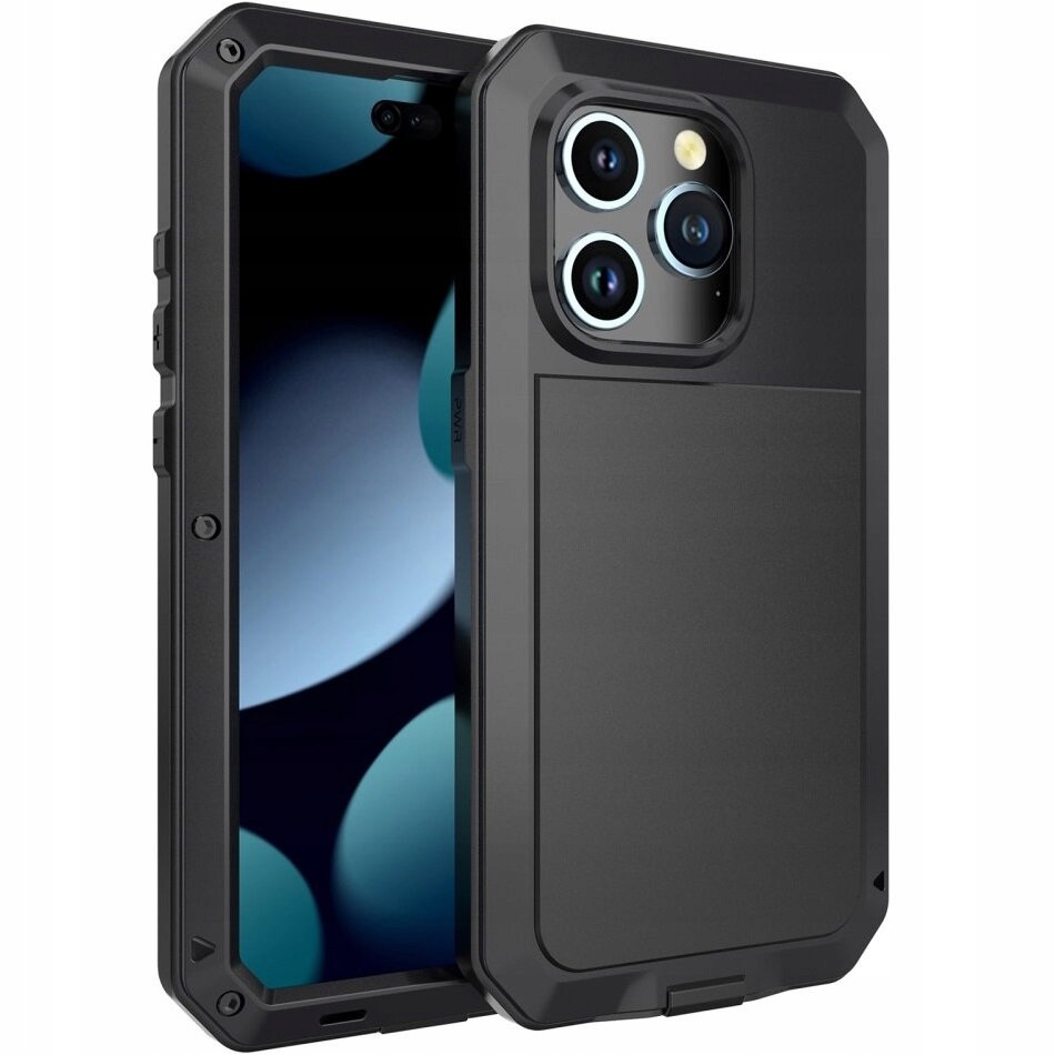 Pancéřové Pouzdro pro iPhone 15 Pro, Kryt, Plná ochrana 360 Sklo na displej