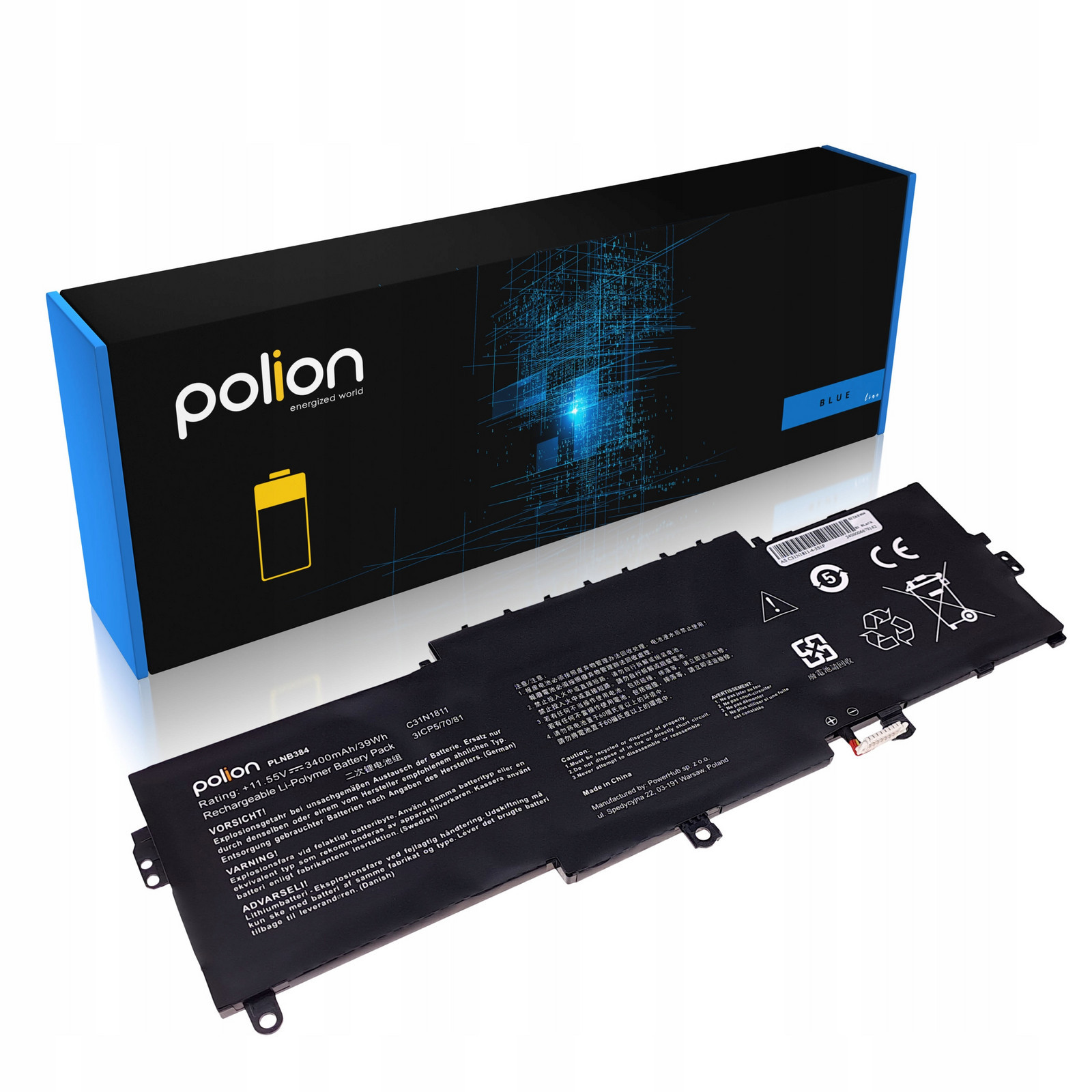 Baterie C31N1811 pro Asus U4300F U4300FN U4300FA UX433F UX433FX UX433FN