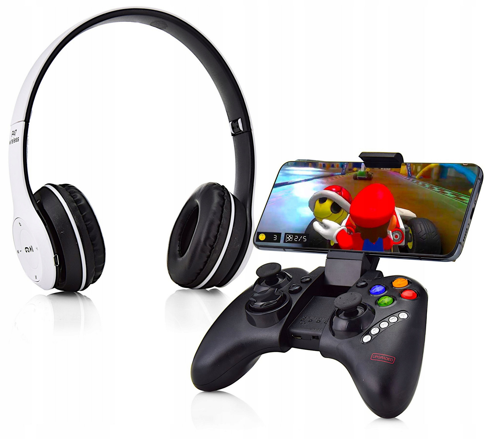 Dětská Sada GAMEPAD+Bluetooth Sluchátka