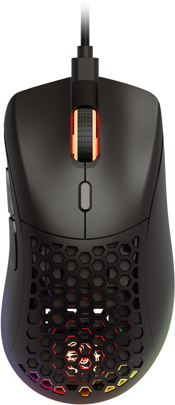 Drátová myš Mad Dog GM800 optický senzor 16000 Dpi Led Rgb Huano