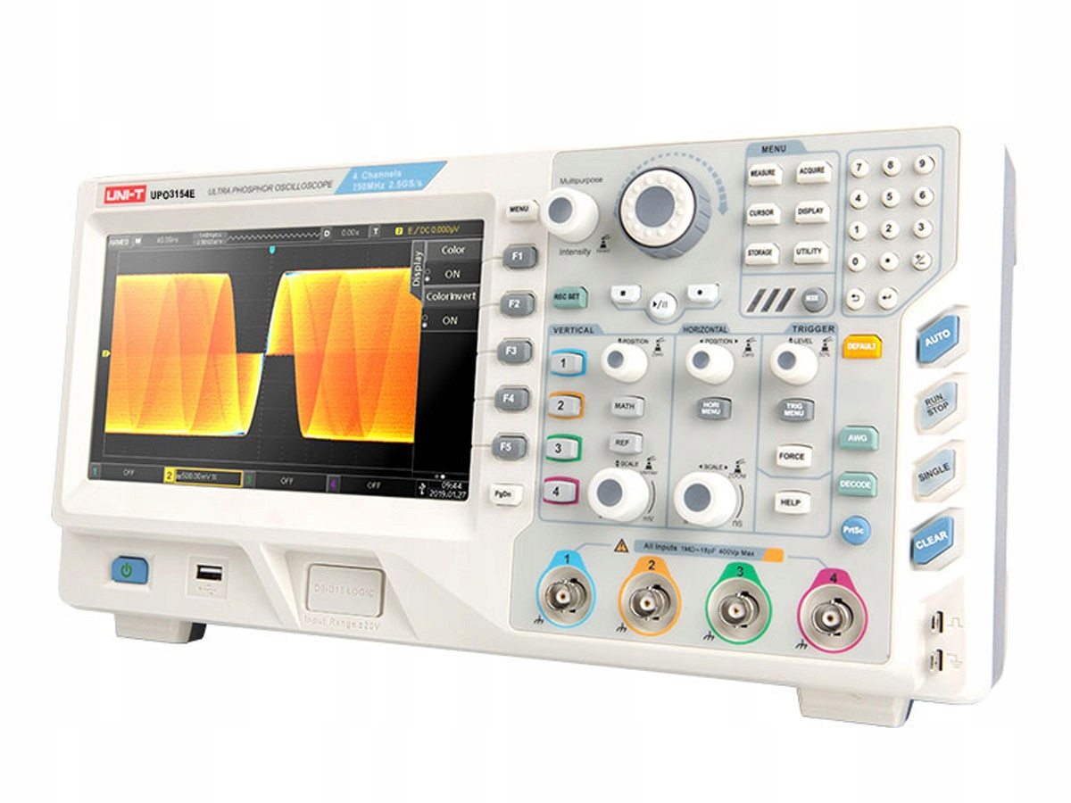 UPO3154E osciloskop 4 x 150MHz Ultra Phosphor