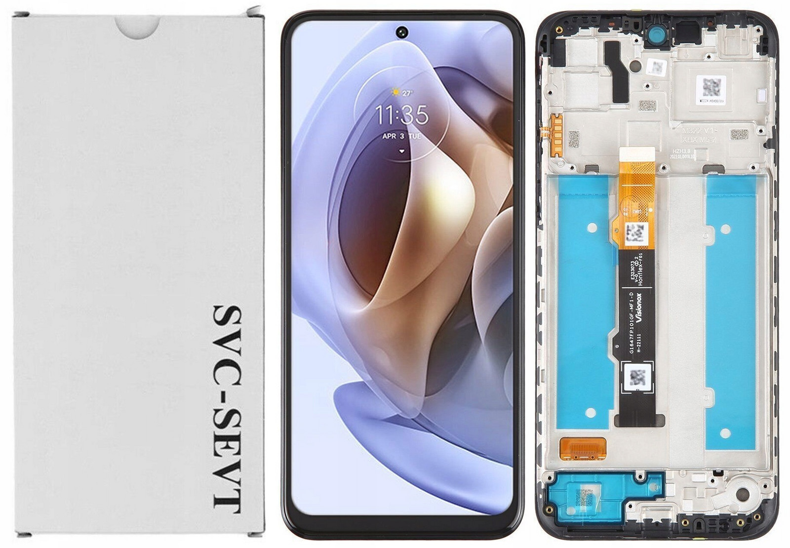 Service Pack Displej Pro Motorola Moto G31 Rámeček XT2173