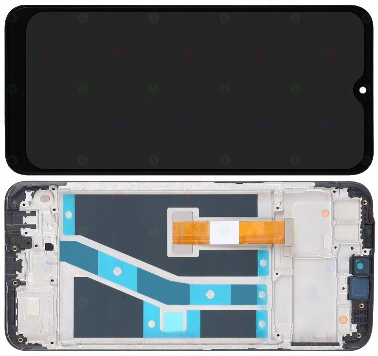 Oppo A1K CPH1923 LCD displej Obrazovka Rámeček