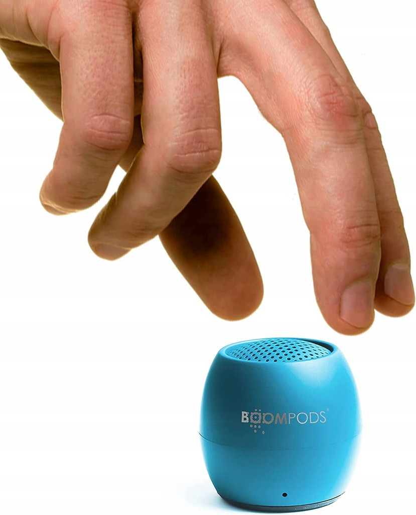 Přenosný mini Bluetooth reproduktor cestovní Aplikace Tyrkysová Zero Boompods