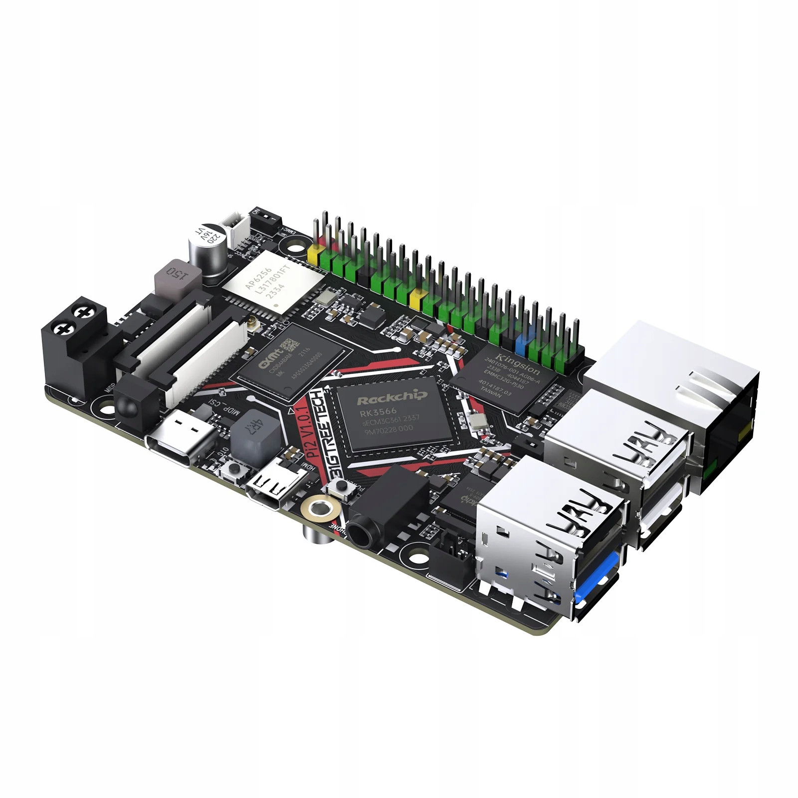 Mikropočítač Btt Pi 2 2GB Ram 32GB eMMC Náhrada Raspberry Pi Klipper