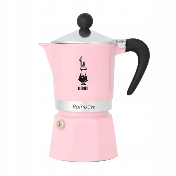 Kávovar Bialetti Primavera Rainbow Růžový kávovar Espresso