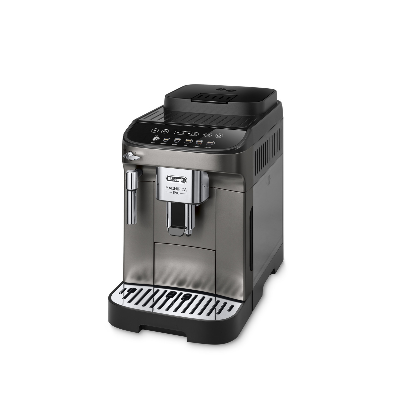 Automatický tlakový kávovar De'Longhi Magnifica Evo 1450 W stříbrný/šedý