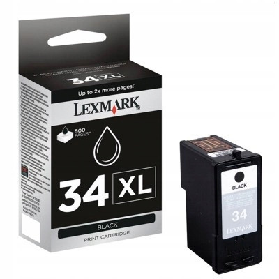 Inkoust Lexmark Černý 34XL