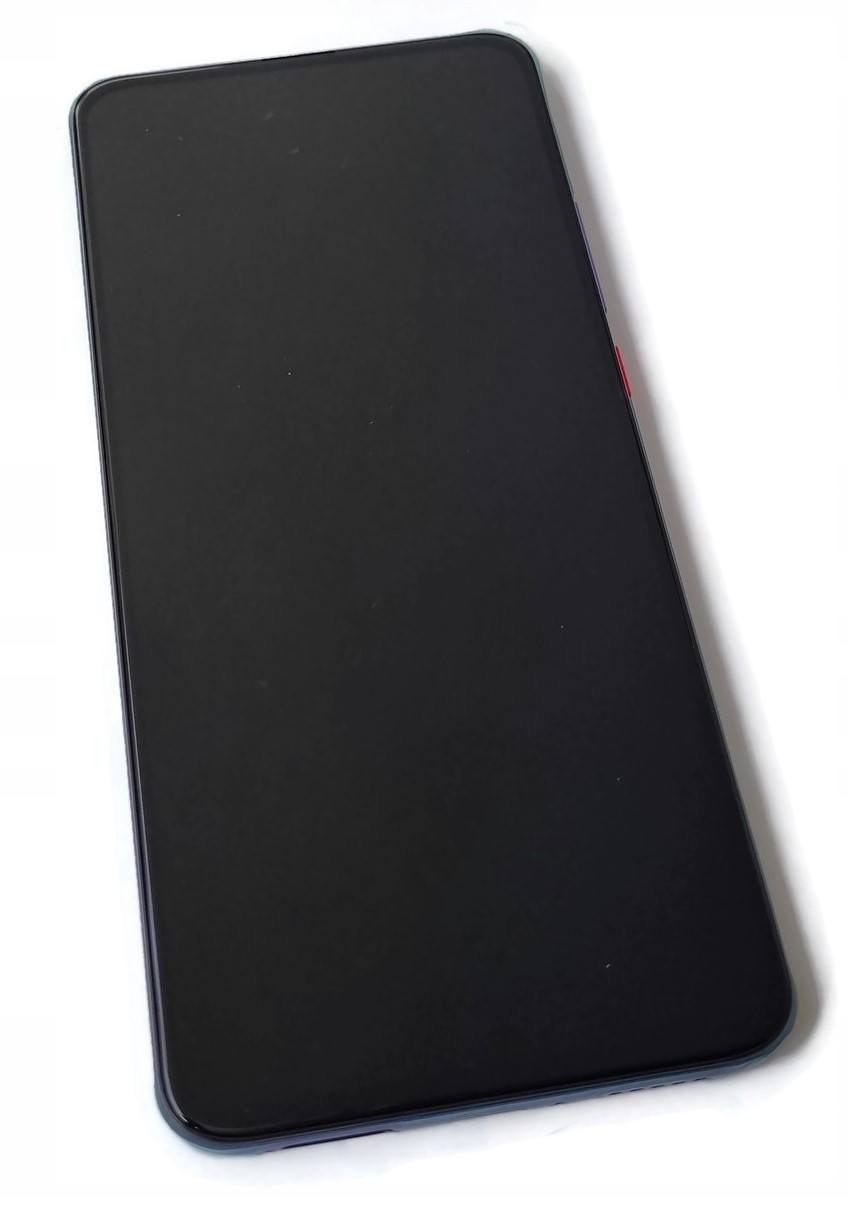 Org LCD displej originální s rámečkem Pocophone F2 Pro M2004J11G fialový