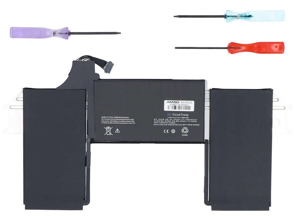 Baterie Encore Energy pro Apple MacBook Air13 A1932 49Wh 11,4V 4379mAh A1965