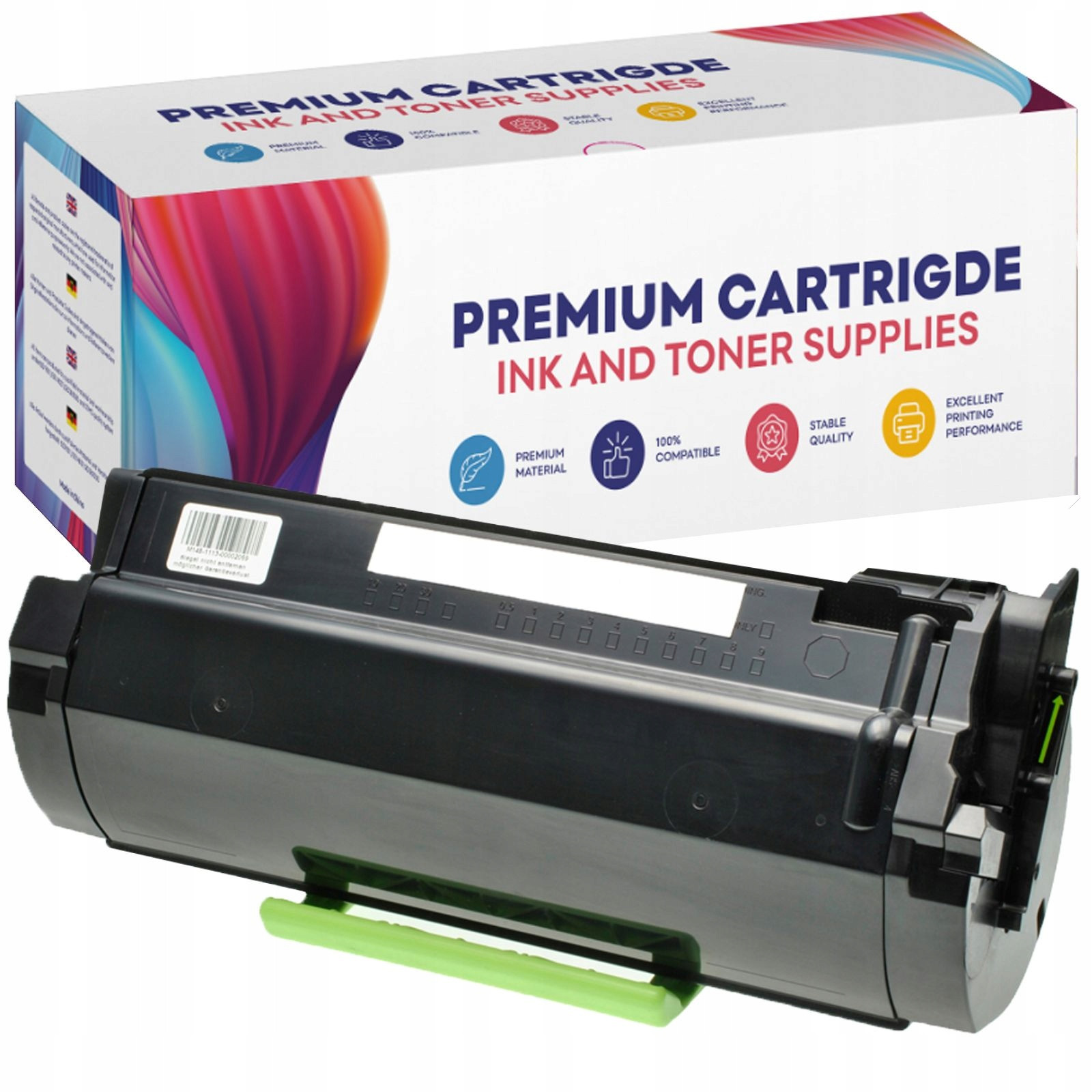 Toner pro Lexmark MS410dn MS415dn MS510dtn MS610dte