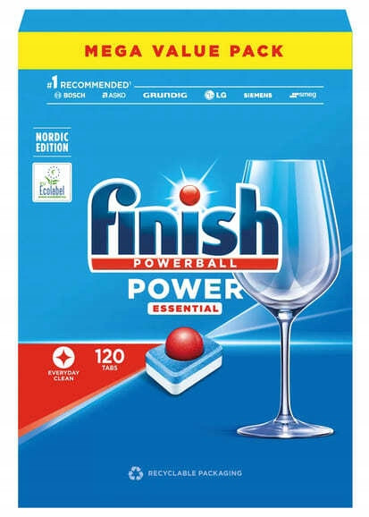 Finish Powerball all in one Tablety do myčky 120 kusů