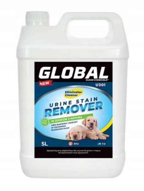 Global Urine Stain Remover U301 5L odstraňovač skvrn moči