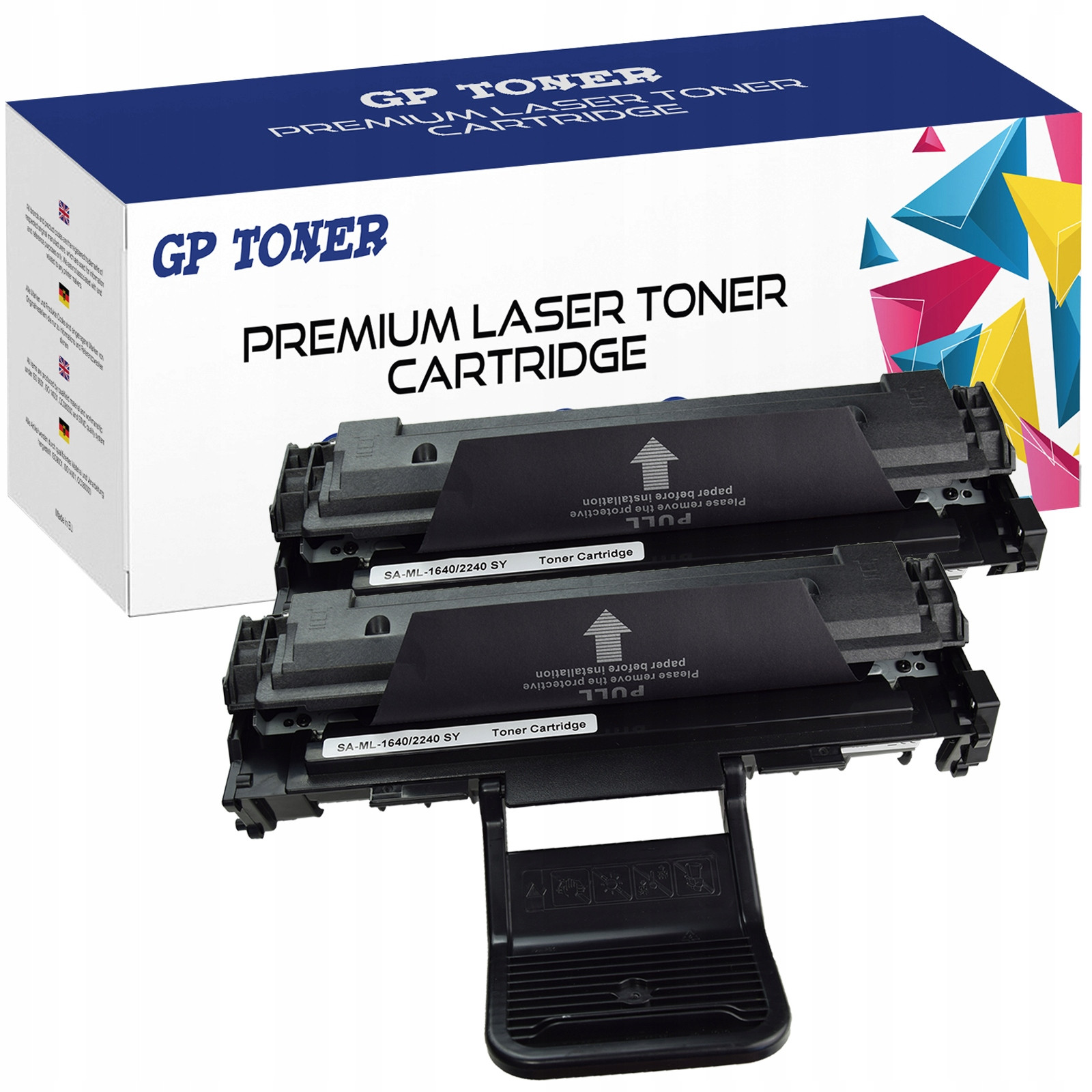 2x Toner pro Samsung ML-1640 MLT-D1082S Black