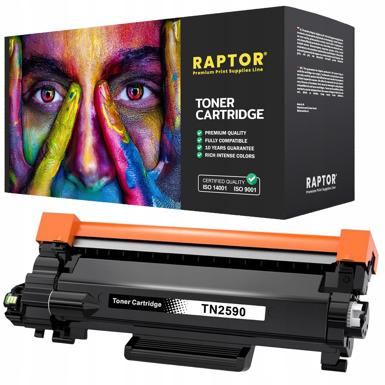 TN2590 XL Toner Pro Brother DCP-L2600D L2622DW HL-L2402D L2442DW MFC-L2862DW